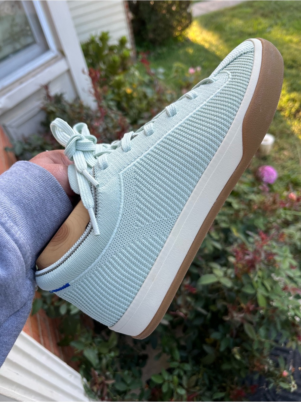 The Rothy's 
Lace-Up 
Comfort/Athletic 
Sneakers/Shoes
Size 8 for Women